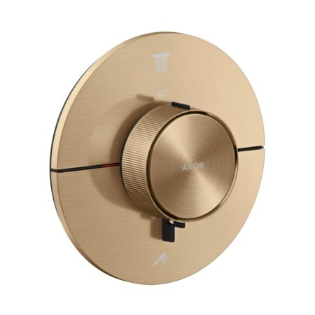 Axor ShowerSelect ID Bateria wannowo-prysznicowa termostatyczna podtynkowa brąz szczotkowany 36750140