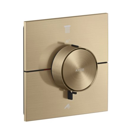 Axor ShowerSelect ID Bateria wannowo-prysznicowa termostatyczna podtynkowa brąz szczotkowany 36752140
