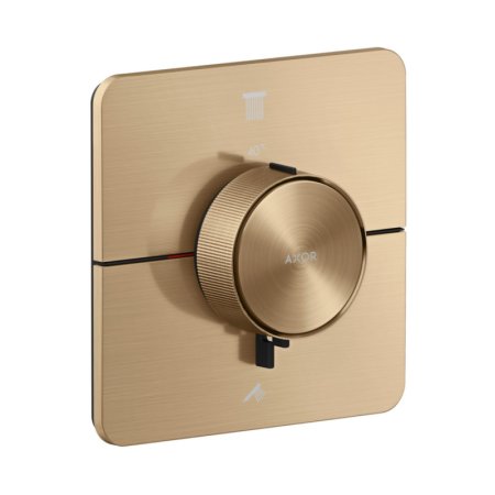 Axor ShowerSelect ID Bateria wannowo-prysznicowa termostatyczna podtynkowa brąz szczotkowany 36754140