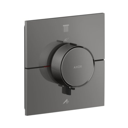 Axor ShowerSelect ID Bateria wannowo-prysznicowa termostatyczna podtynkowa czarny chrom połysk 36752330