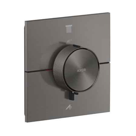 Axor ShowerSelect ID Bateria wannowo-prysznicowa termostatyczna podtynkowa czarny chrom szczotkowany 36752340