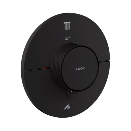 Axor ShowerSelect ID Bateria wannowo-prysznicowa termostatyczna podtynkowa czarny mat 36750