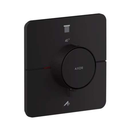 Axor ShowerSelect ID Bateria wannowo-prysznicowa termostatyczna podtynkowa czarny mat 36754670