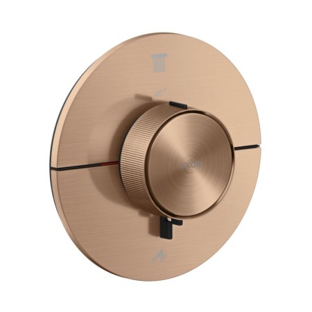 Axor ShowerSelect ID Bateria wannowo-prysznicowa termostatyczna podtynkowa czerwone złoto szczotkowane 36750310