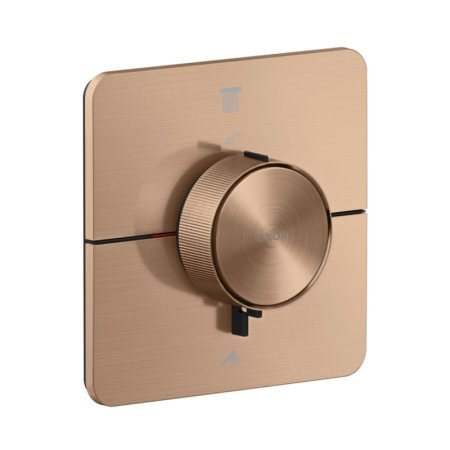 Axor ShowerSelect ID Bateria wannowo-prysznicowa termostatyczna podtynkowa czerwone złoto szczotkowane 36754310