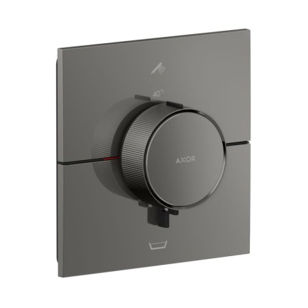 Axor ShowerSelect ID Bateria wannowo-prysznicowa termostatyczna podtynkowa zgodna z EN 1717 czarny chrom połysk 36753330
