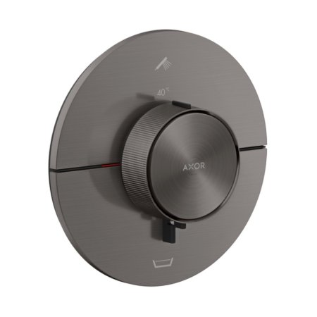 Axor ShowerSelect ID Bateria wannowo-prysznicowa termostatyczna podtynkowa zgodna z EN 1717 czarny chrom szczotkowany 36751340
