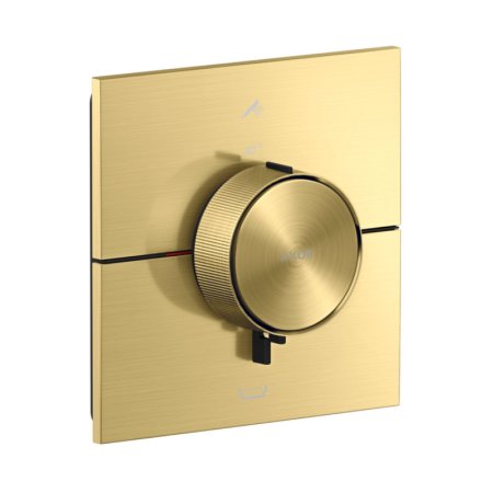 Axor ShowerSelect ID Bateria wannowo-prysznicowa termostatyczna podtynkowa zgodna z EN 1717 mosiądz szczotkowany 36753950