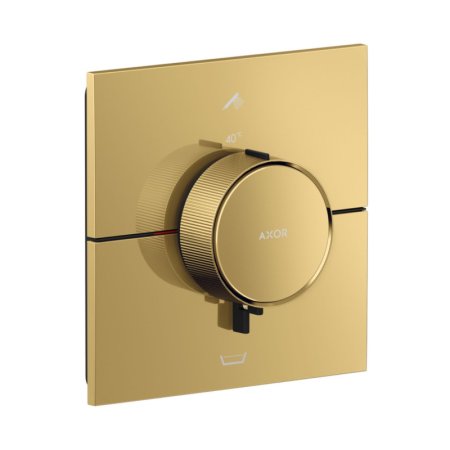 Axor ShowerSelect ID Bateria wannowo-prysznicowa termostatyczna podtynkowa zgodna z EN 1717 złoty optyczny połysk 36753990