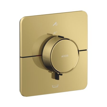 Axor ShowerSelect ID Bateria wannowo-prysznicowa termostatyczna podtynkowa zgodna z EN 1717 złoty optyczny połysk 36755990