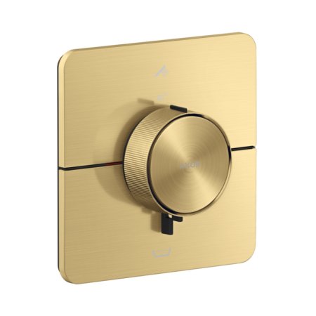 Axor ShowerSelect ID Bateria wannowo-prysznicowa termostatyczna podtynkowa zgodna z EN 1717 złoty optyczny szczotkowany 36755250
