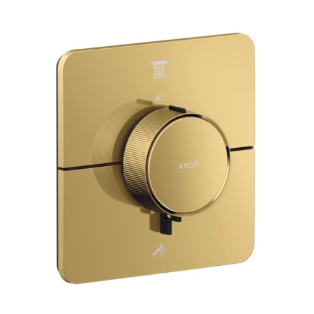 Axor ShowerSelect ID Bateria wannowo-prysznicowa termostatyczna podtynkowa złoty optyczny połysk 36754990