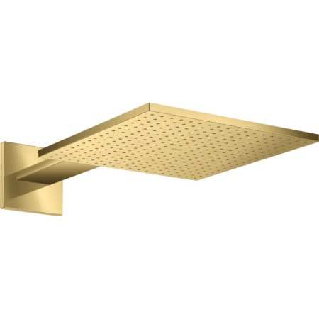 Axor ShowerSolutions Deszczownica 30x30 cm z ramieniem ściennym złoty optyczny polerowany 35314990