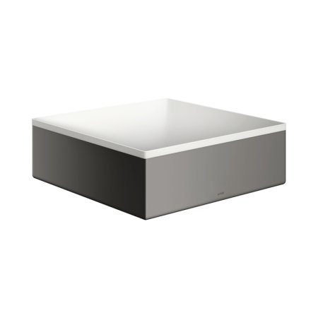 Axor Suite Umywalka nablatowa 28,5x28,5 cm czarny chrom połysk 42002330
