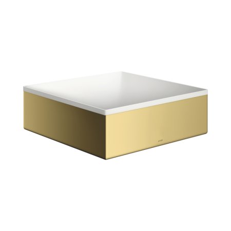 Axor Suite Umywalka nablatowa 28,5x28,5 cm złoty połysk optyczny 42002990