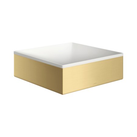 Axor Suite Umywalka nablatowa 28,5x28,5 cm złoty szczotkowany optyczny 42002250