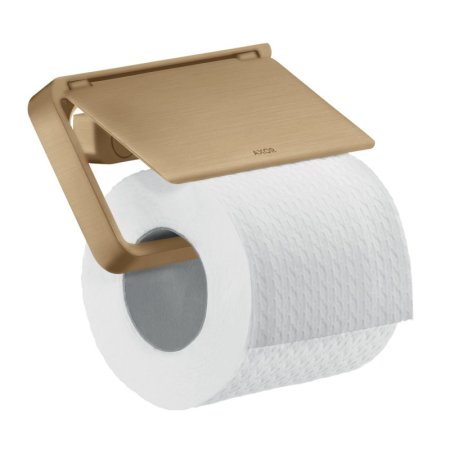 Axor Universal SoftSquare Uchwyt na papier toaletowy brąz szczotkowany 42836140