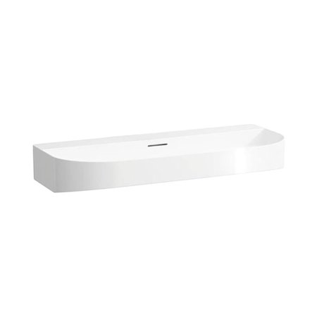 Laufen Sonar Umywalka wisząca 100x42x14,5 cm z przelewem bez otworu na baterie biała H8163470001091