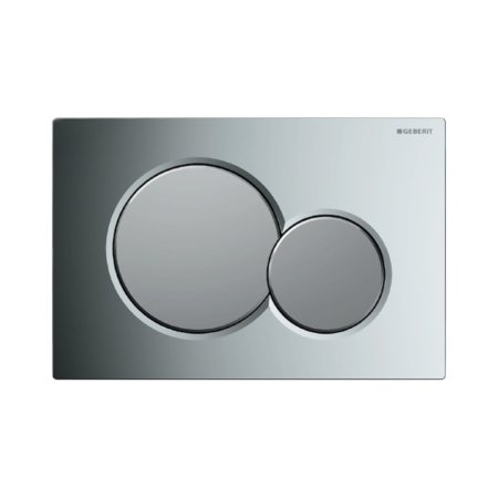 Geberit Sigma01 Przycisk WC okrągły chrom mieszany 115.770.KA.5