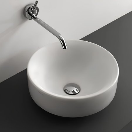 Kerasan Cento Umywalka wpuszczana w blat 45 cm biała 355730