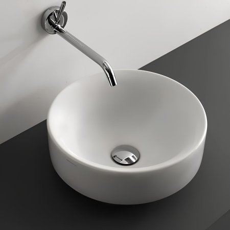 Kersan Cento Umywalka wpuszczana w blat 35 cm biała 355830