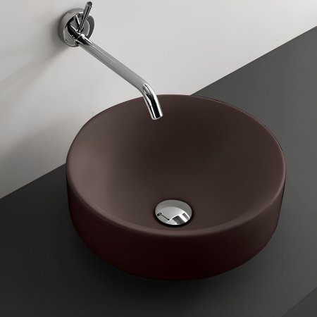 Kersan Cento Umywalka wpuszczana w blat 35 cm burgundowy 355875
