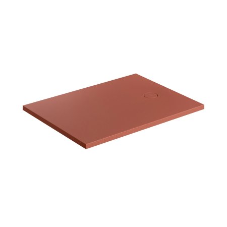 Omnires Aquarock M+ Brodzik prostokątny 100x80 cm terracotta mat AQUAROCK80-100TE