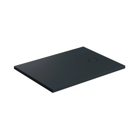 Omnires Aquarock M+ Brodzik prostokątny 100x90 cm black lava mat AQUAROCK90-100BLV