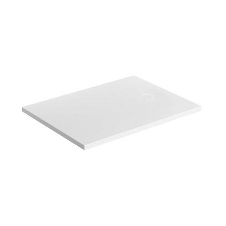 Omnires Aquarock M+ Brodzik prostokątny 100x80 cm biały mat AQUAROCK80-100BM