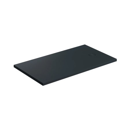Omnires Aquarock M+ Brodzik prostokątny 160x90 cm black lava mat AQUAROCK90-160BLV