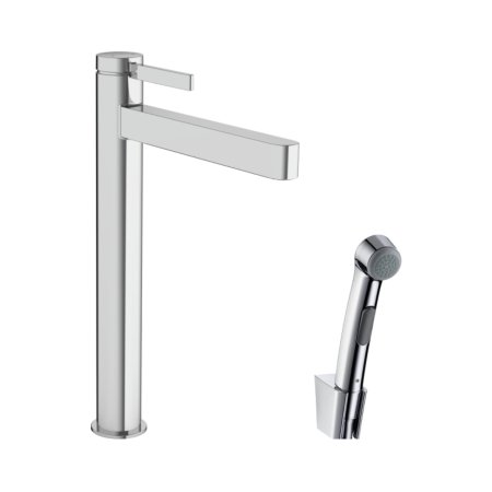 Hansgrohe Finoris Bateria umywalkowa wysoka z rączką Bidetta chrom 76220000