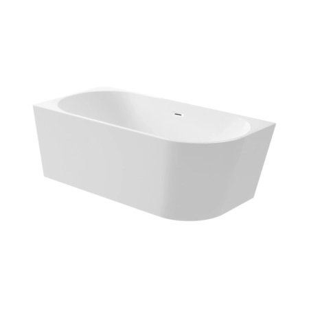 Balneo Avola Wanna wolnostojąca 170x80 cm narożna lewa biała + syfon klik klak biały J0101020502-2