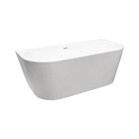 Balneo Viva Wanna wolnostojąca 170x80 cm przyścienna biała + syfon klik klak biały J0101020102-3
