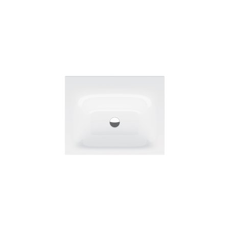 Bette Lux Umywalka wisząca 49,5x60 cm bez przelewu, z 1 otworem pod baterię, z powłoką BetteGlaze Plus, biała A166-000HLW1PW