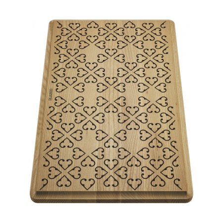 Blanco Faron XL 6 S Deska drewniana z ornamentem 46,5x28,5 cm jesionowy 237591