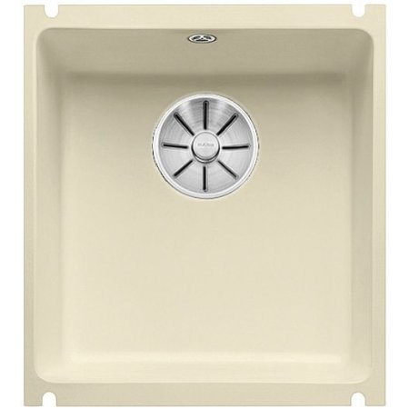 Blanco Subline 375-U Zlewozmywak ceramiczny 1-komorowy 45,6x41,4 cm bez ociekacza, jaśmin 523729