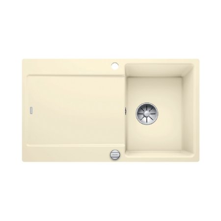 Blanco Idento 45 S-F Zlewozmywak ceramiczny jednokomorowy 83,6x48,6 cm z korkiem automatycznym magnoliowy połysk 522264