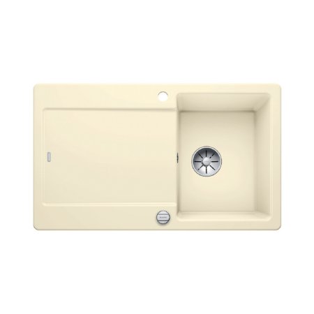 Blanco Idento 45 S Zlewozmywak ceramiczny jednokomorowy 86x51 cm&nbsp;z korkiem automatycznym magnoliowy połysk 522116