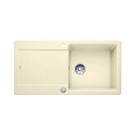 Blanco Idento XL 6 S Zlewozmywak ceramiczny jednokomorowy 100x51 cm z korkiem automatycznym magnoliowy połysk 522130