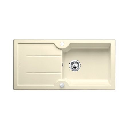 Blanco Idessa XL 6 S Zlewozmywak ceramiczny jednokomorowy 100x50 cm z korkiem automatycznym magnoliowy połysk 520309