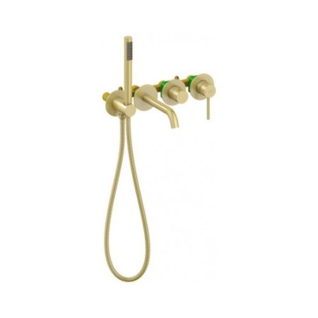 Blue Water Boston Bateria wannowa podtynkowa złoto szampańskie 5901730617528