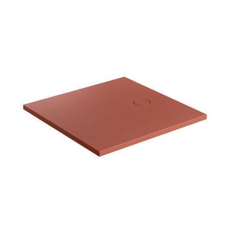 Omnires Aquarock M+ Brodzik kwadratowy 80x80 cm terracotta mat AQUAROCK80-KTE