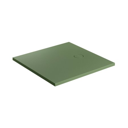 Omnires Aquarock M+ Brodzik kwadratowy 80x80 cm olive mat AQUAROCK80-KOL