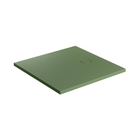 Omnires Aquarock M+ Brodzik kwadratowy 90x90 cm olive mat AQUAROCK90-KOL