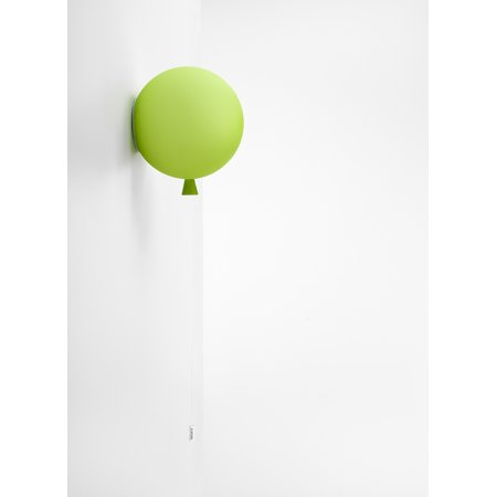 Brokis Memory Lampa ścienna 25 cm balonik, zielona PC881CGC578