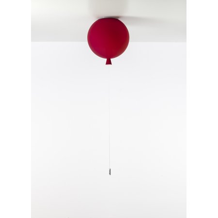 Brokis Memory Lampa sufitowa 25 cm balonik, czerwona PC878CGC579