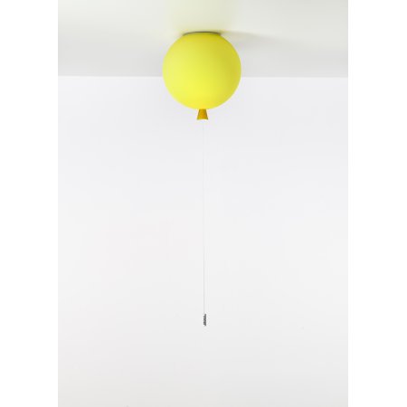 Brokis Memory Lampa sufitowa 25 cm balonik, żółta PC878CGC47