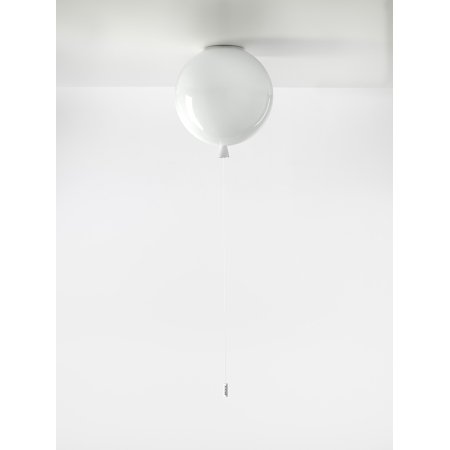 Brokis Memory Lampa sufitowa 30 cm balonik, biała PC877CGC39