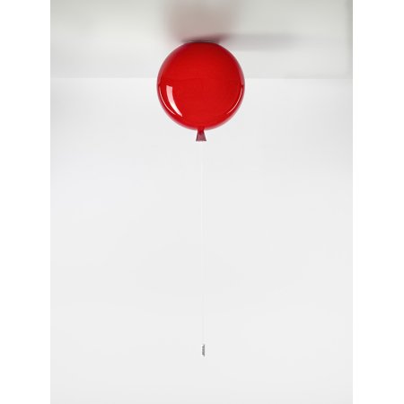 Brokis Memory Lampa sufitowa 30 cm balonik, czerwona PC877CGC579