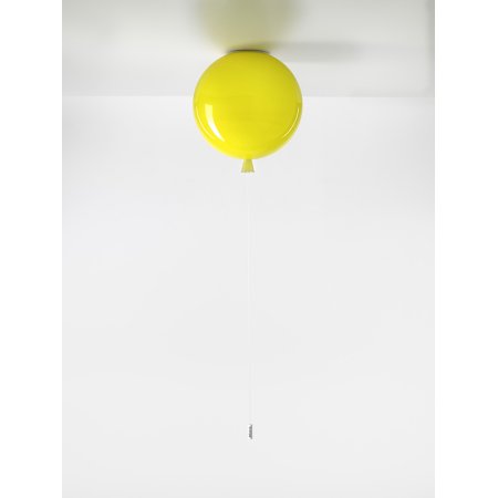 Brokis Memory Lampa sufitowa 30 cm balonik, żółta PC877CGC47